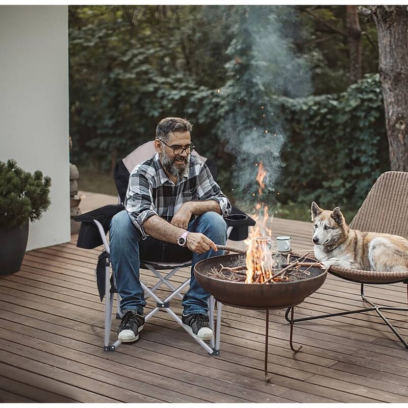 Heated Camping Chair, Heated Chair, Beach Chair, Folding Chair, Ski Chair