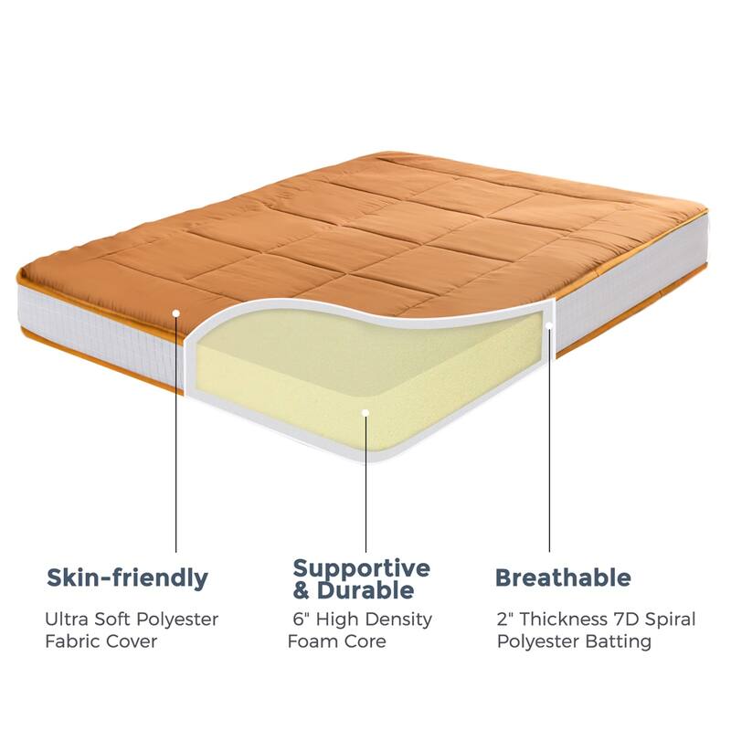 8-inch Floor Futon Mattress