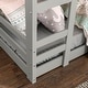 preview thumbnail 24 of 26, Walker Edison Browning Solid Wood Twin Size Low Bunk Bed