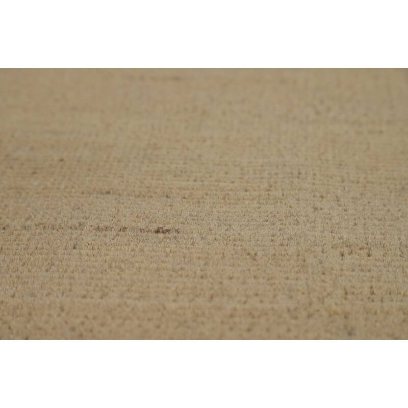 Gabbeh Modern Area Rug Hand-Knotted Wool Carpet - 6'2"x 9'8"