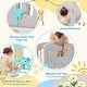 preview thumbnail 4 of 24, Modern Freestanding Toddler Slide Set 11 in 1