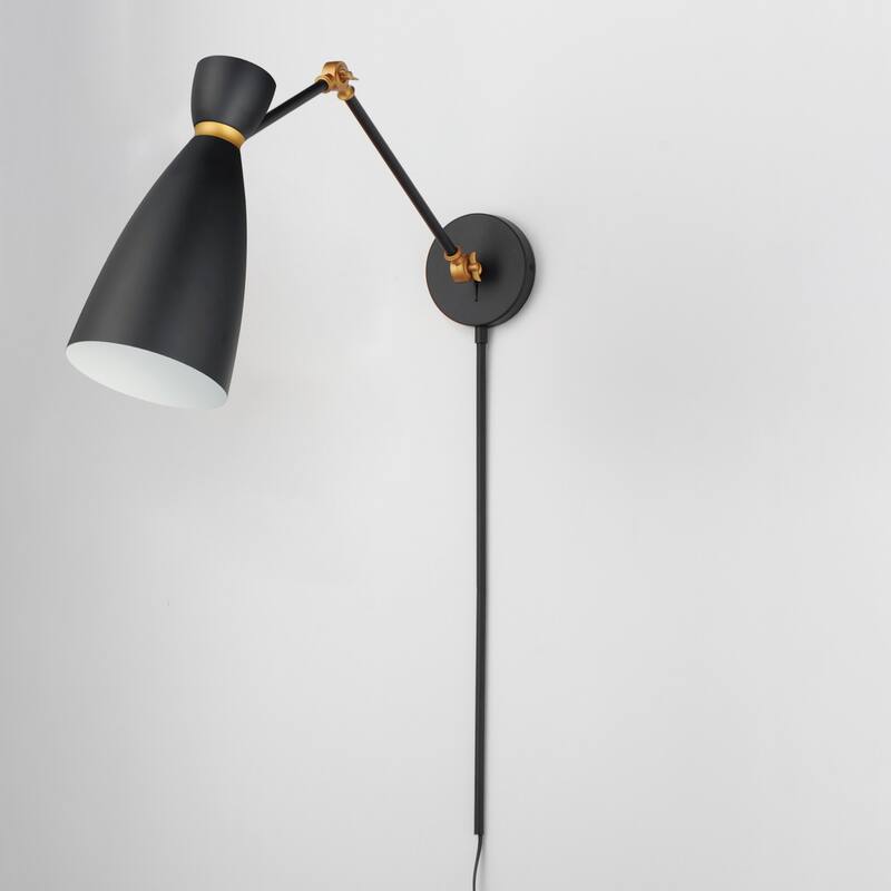 Maxim 11300 Carillon 15" Tall Plug-In Wall Sconce
