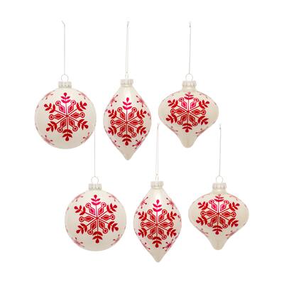 Glass Ornament (Set of 6)