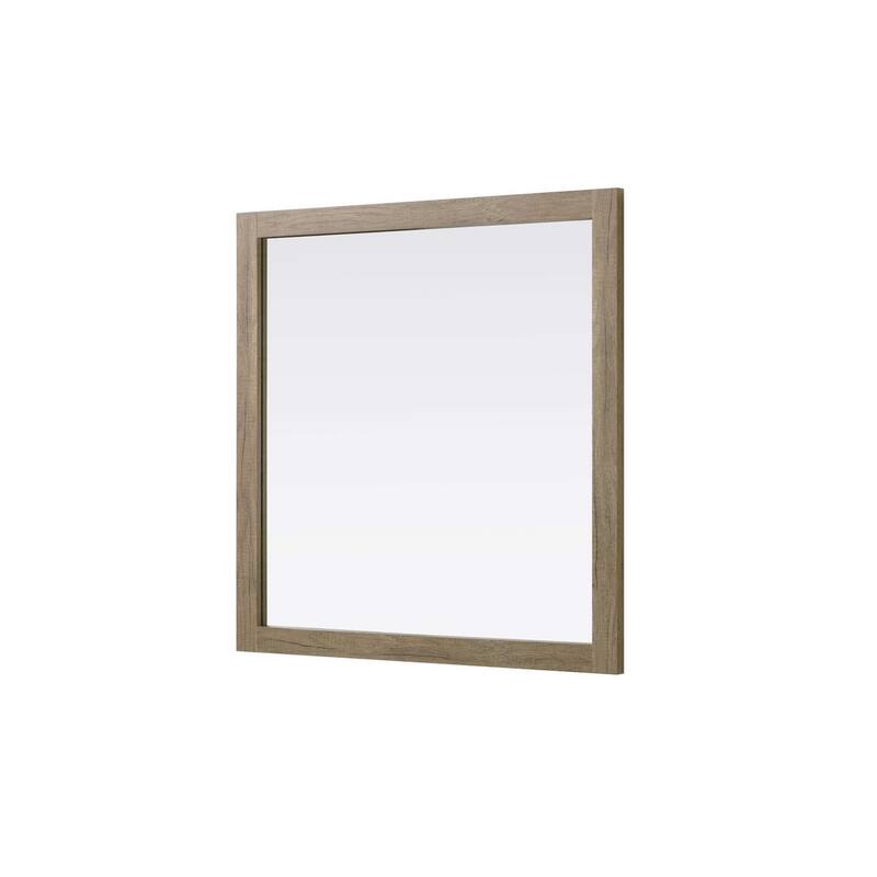 Solene Wooden Square Mirror 36 x 36 - 36" x 36"