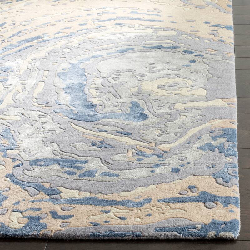 SAFAVIEH Handmade Soho Lyndsey N.Z. Wool/ Viscose Rug