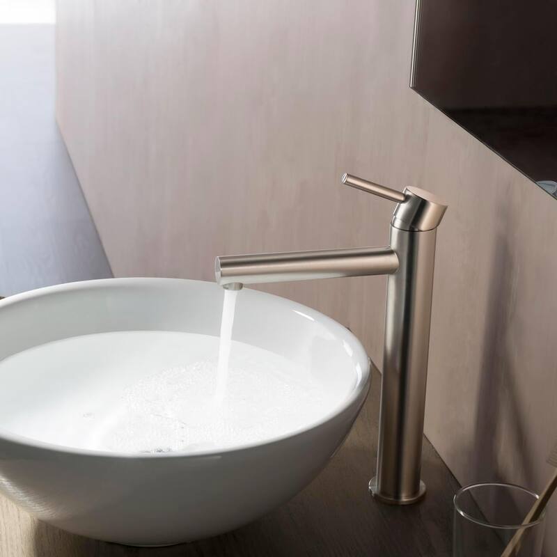 Blossom Single Handled Round Vessel Sink Faucet