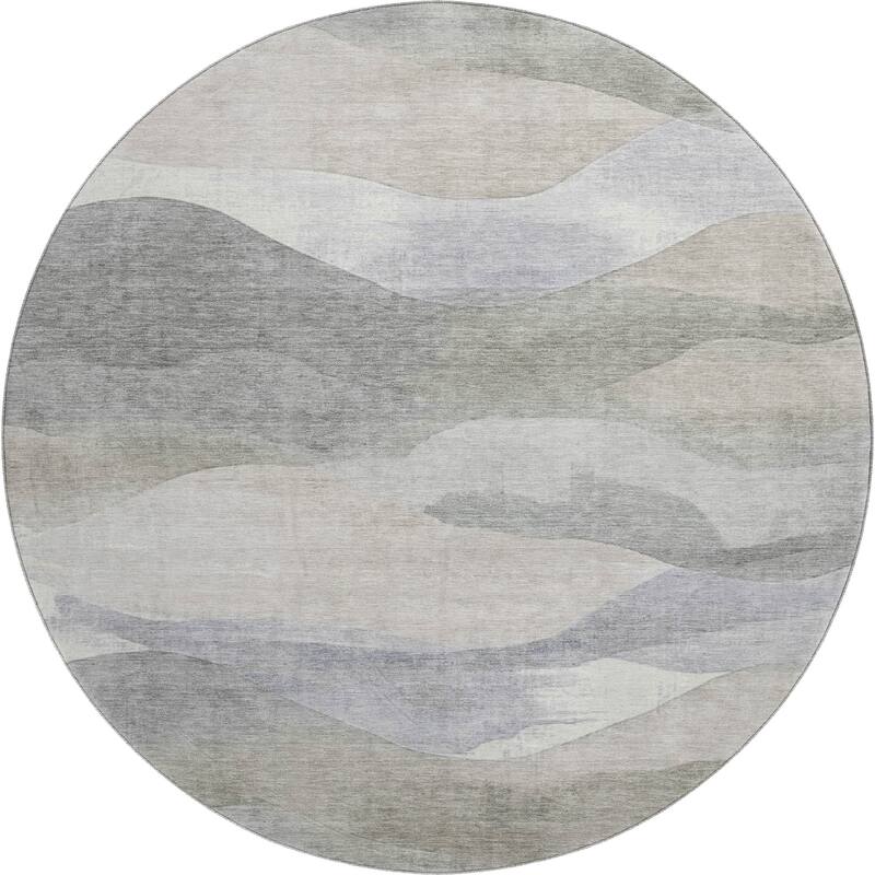 Premium Washable Super Soft Modern Waves Mayfield Rug