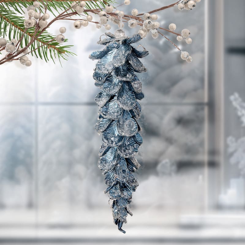 10" Jewel Petal Icicle Ornament