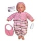 preview thumbnail 1 of 3, Baby's First So Big Doll - 19" Striped Pajamas with 3pc Care Accessories, 2+