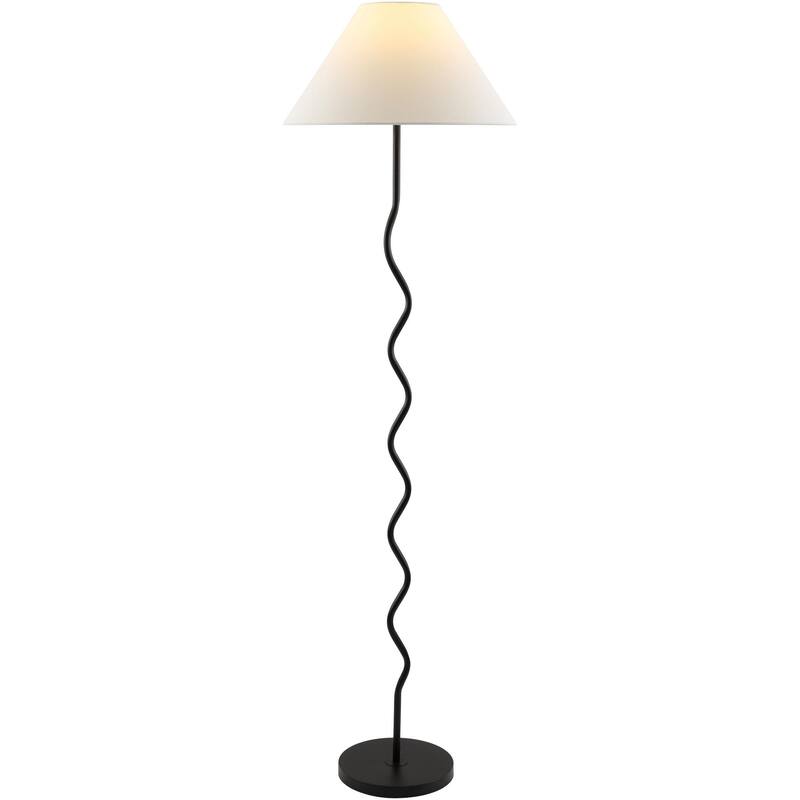 Livabliss Meander Traditional Accent Floor Lamp - 63"H x 19"W x 19"D