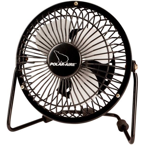 Shop Polar Aire Vf 4usb High Velocity Floor Fan 4 Black Overstock 12521151
