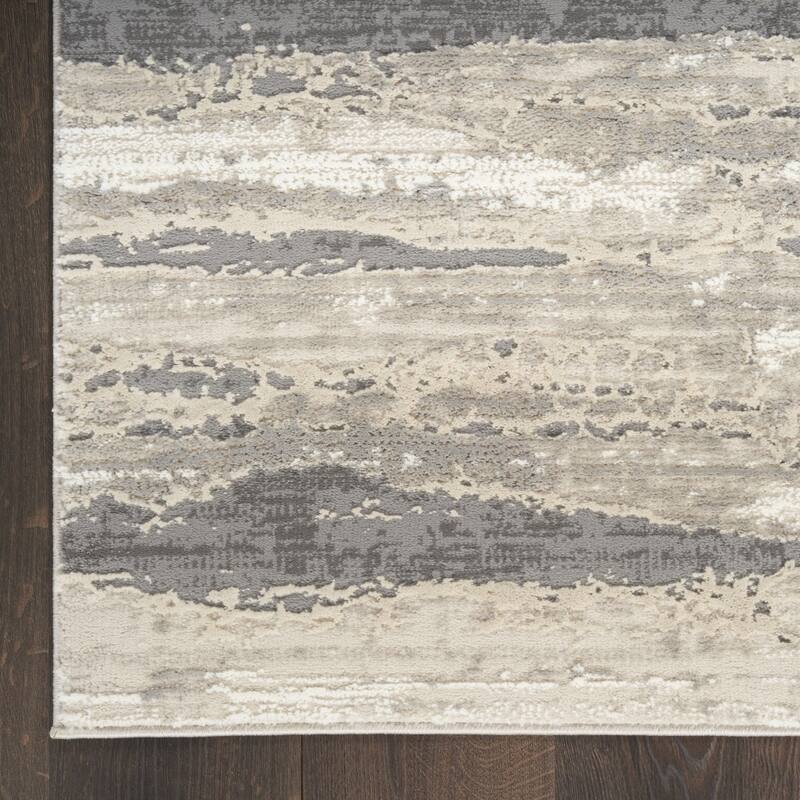 Abstract Modern Non Skid Stain Resistant Area Rug - 108' X '72' X '0.5