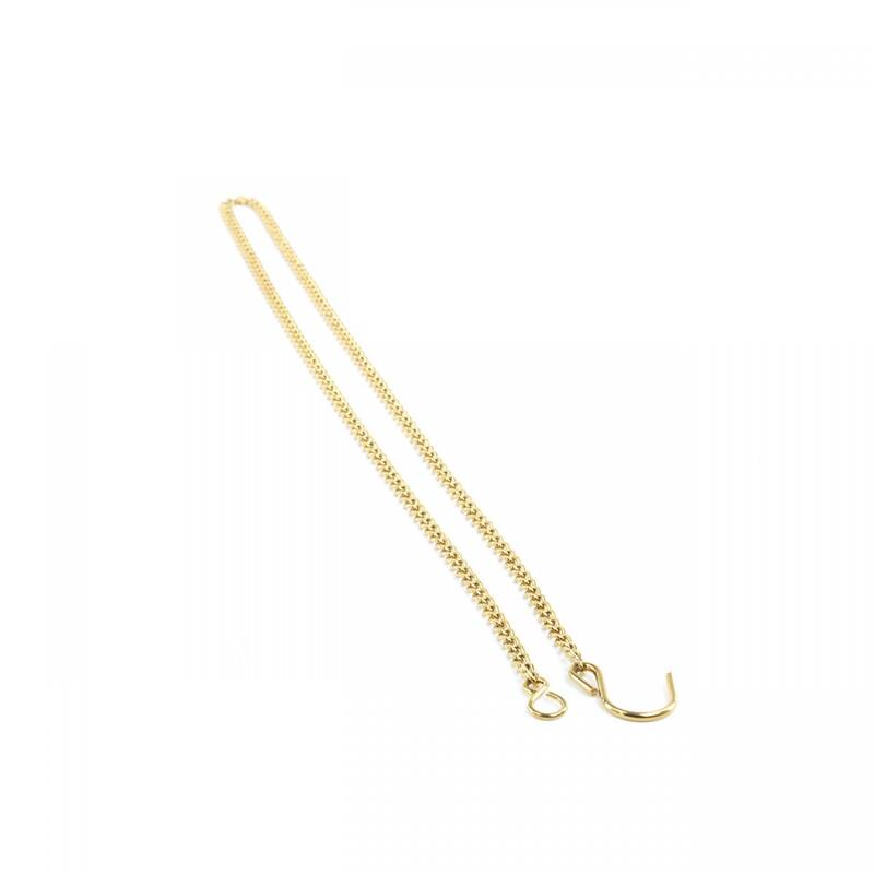 Brass Flush Handle and Chain for Ceramic High Tank Renovators Supply