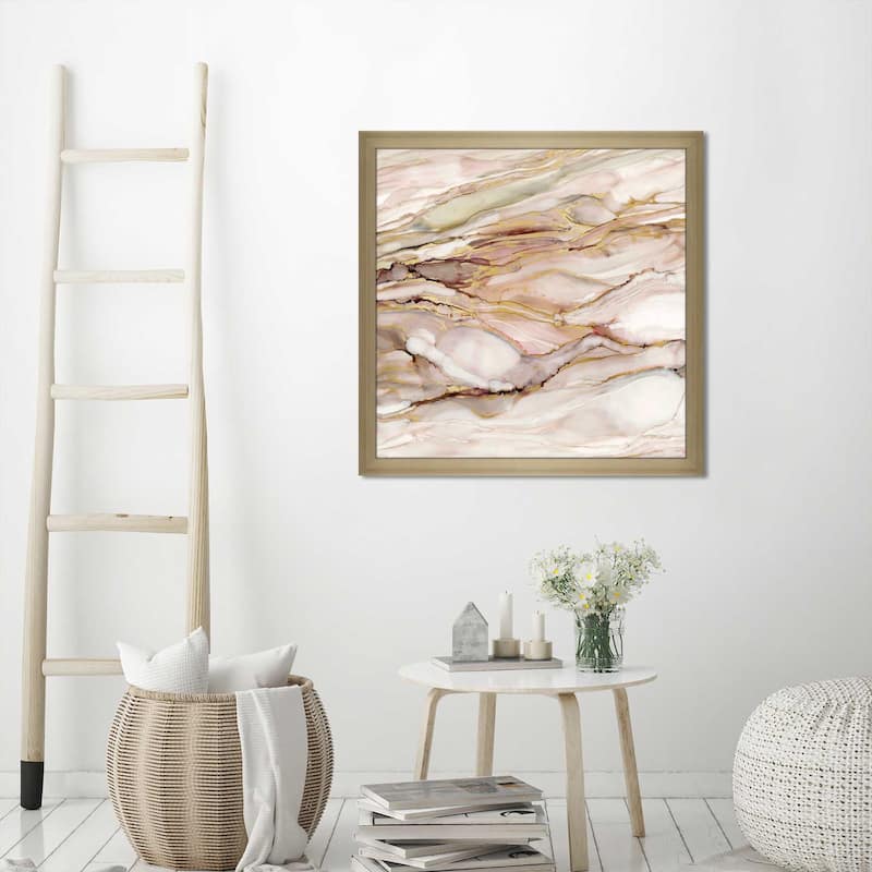 "Graceful Marble I" by Carol Robinson Print on Acrylic