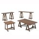 preview thumbnail 9 of 30, WYNDENHALL Hawkins Rustic Wood Console Table - 50 W x 16.5 D x 29.5 H