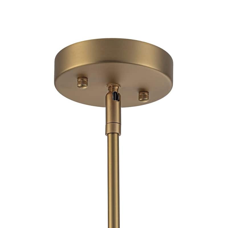 Contemporary Glass Globe 4-Light Sputnik Pendant Chandelier