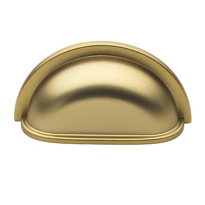 GlideRite 25-Pack 3 in. Center Gold Bin Cabinet Pulls - Brass Gold