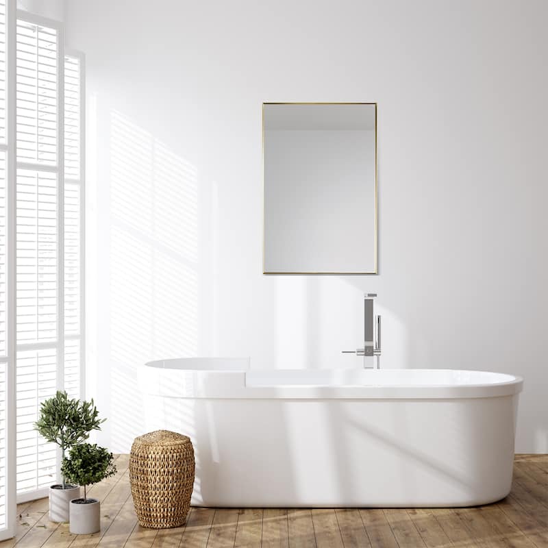 Altair Sassi Bathroom/Vanity Aluminum Framed Wall Mirror