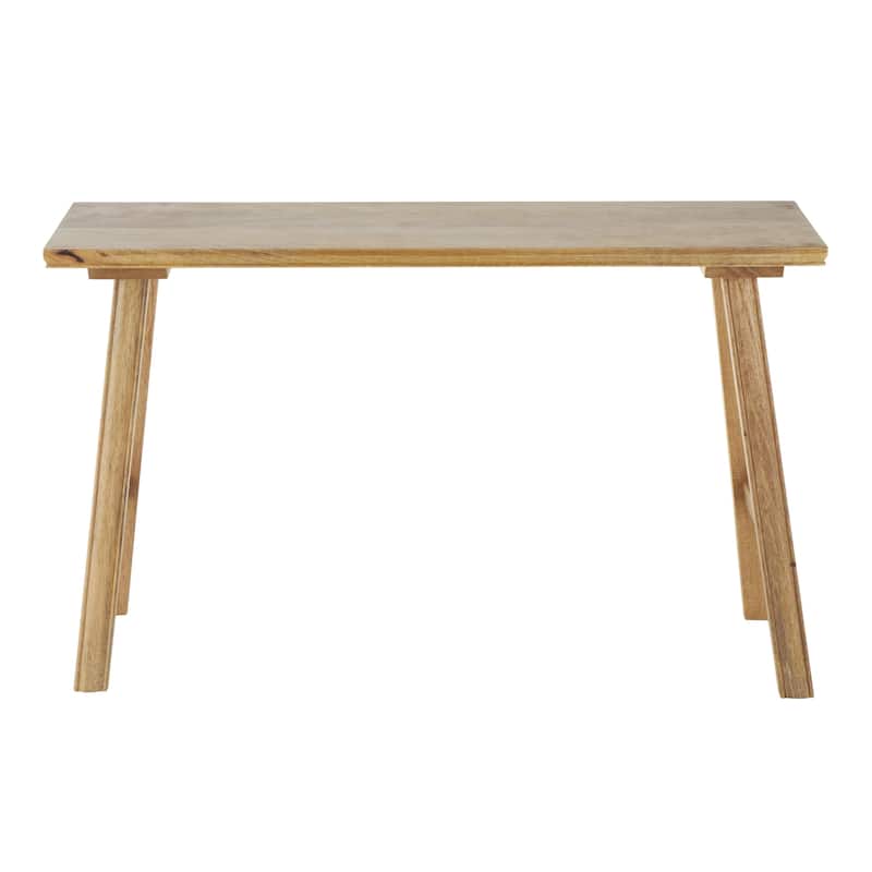 Mango Wood Handmade Traditional Home Bench - Brown - Roche River Decor