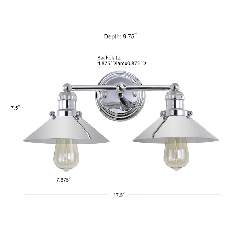 Florence Metal Shade Sconce, by JONATHAN Y