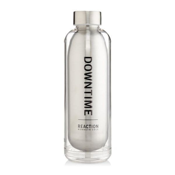 Kenneth Cole Reaction Water Bottle Stainless Stell Signature - o/s