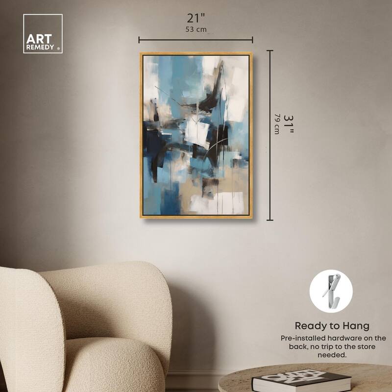 Glimpse of Infinity I Canvas by Art Remedy