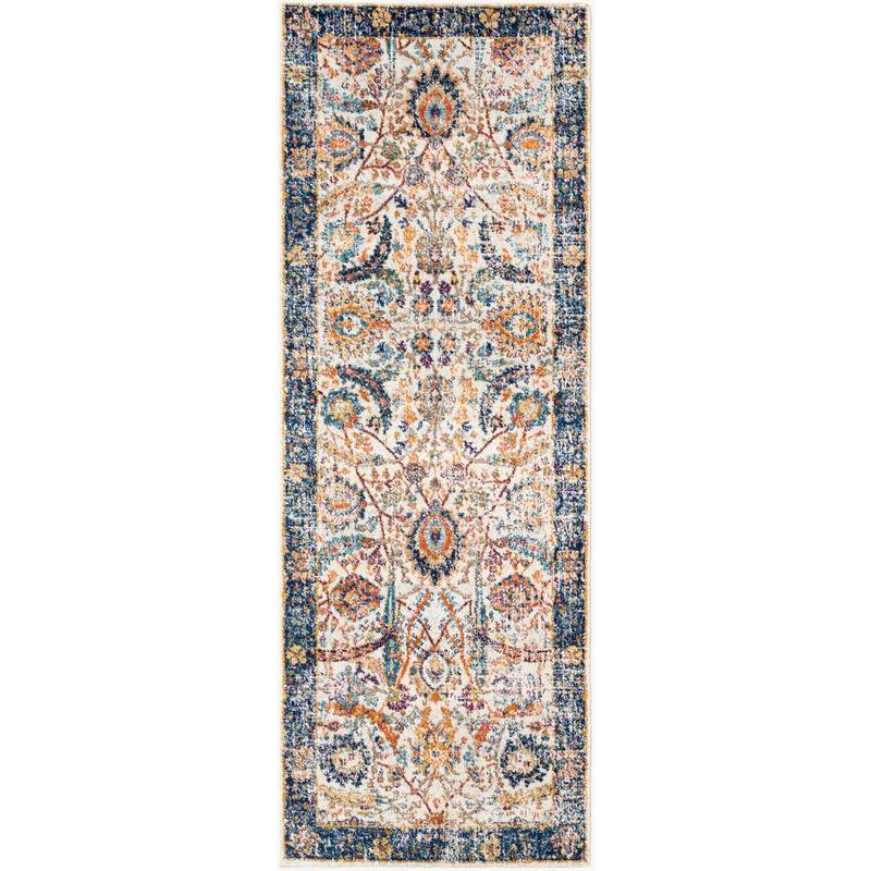 Livabliss Transitional Harput Border Area Rug