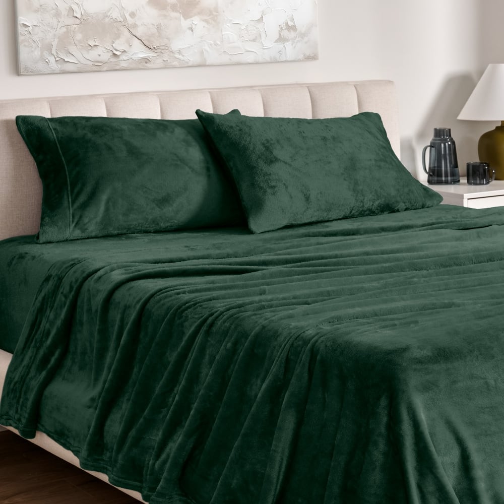 Bare Home Velvety Soft Microplush Sheet Set