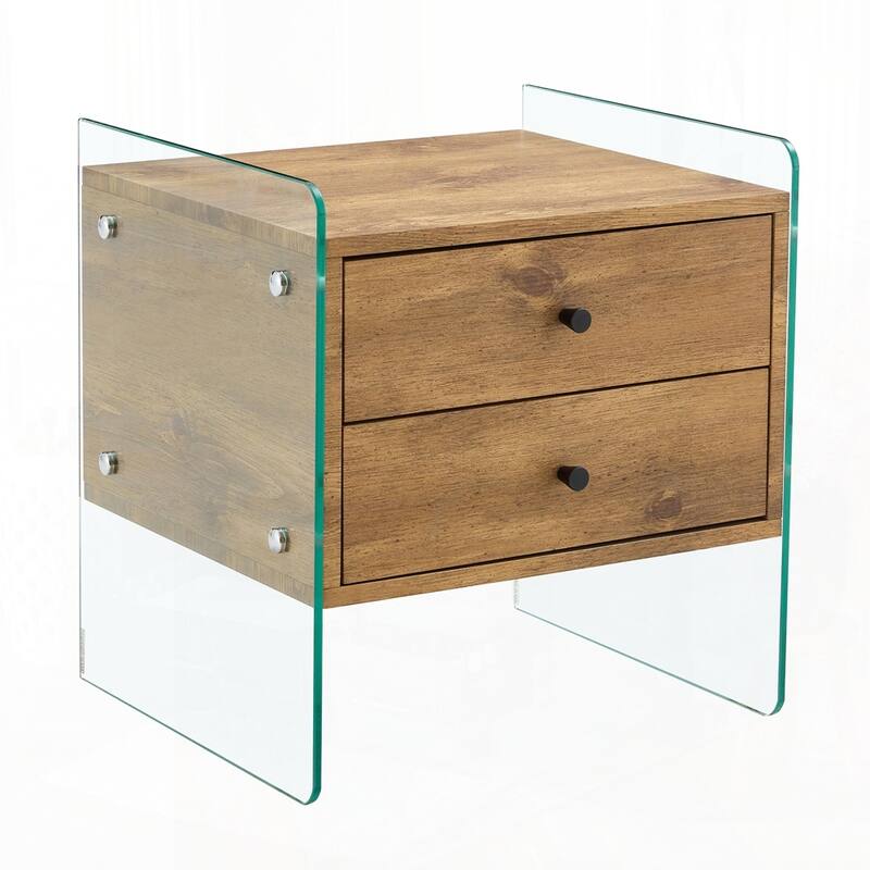 Bedside table with drawers