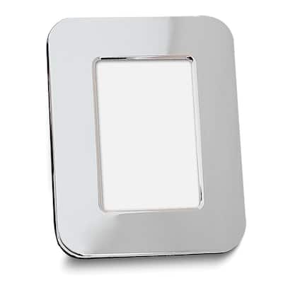 Curata Nickel-Plated Rounded Corners 8x10 Photo Frame