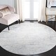 preview thumbnail 19 of 18, SAFAVIEH Brentwood Malissie Modern Abstract Rug - Ivory/Grey - 5'3" x 7'6"