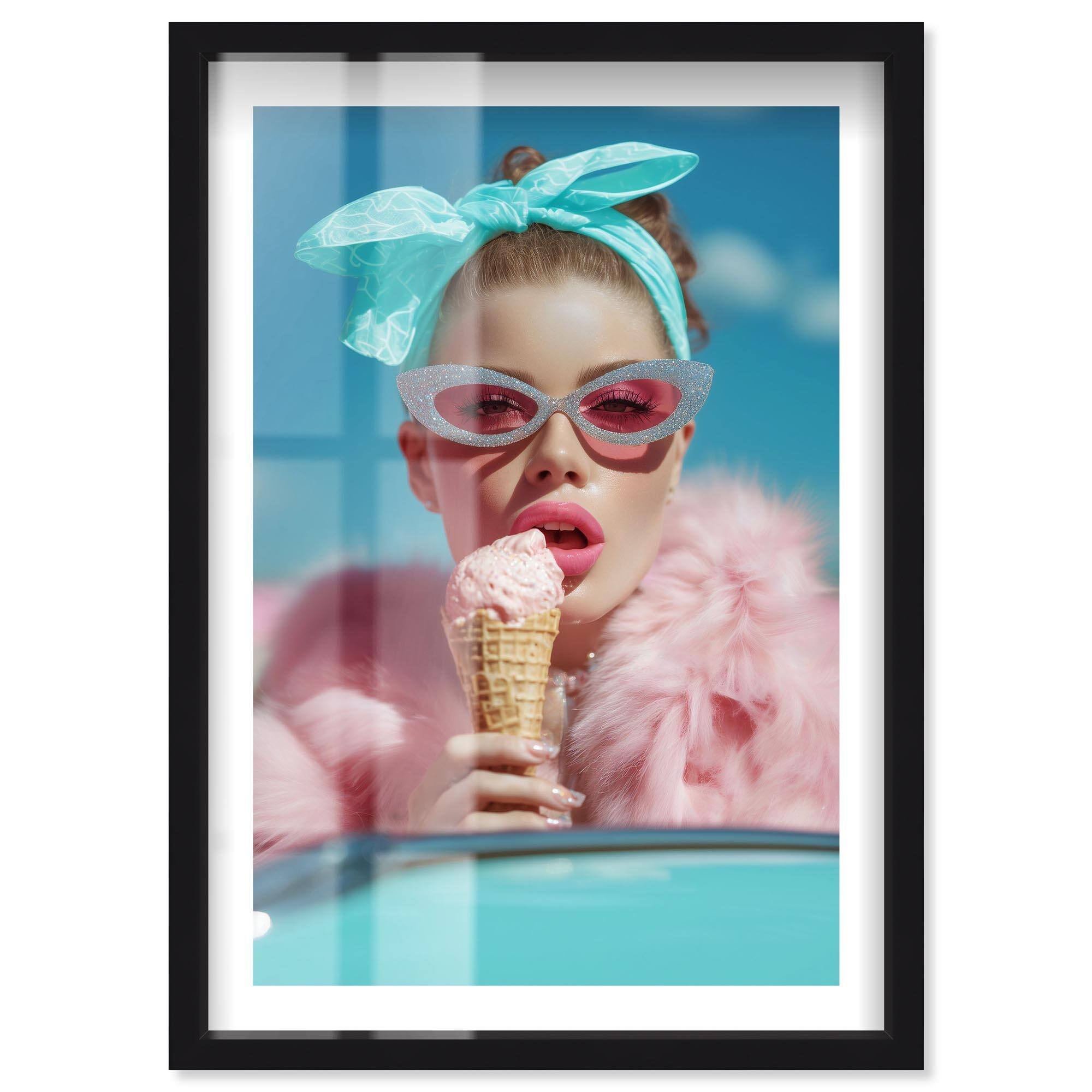 Sweet Escape I Vintage Art Prints Shadowbox Print by Notoriart