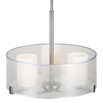 Forte Lighting 2731-03 Shaw 3 Light 18" Wide Pendant