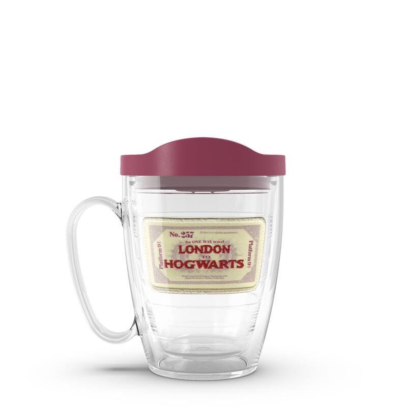 Tervis Harry Potter Hogwarts Express Ticket Made in USA Double Walled Insulated Travel Tumbler, Classic - 16oz Mug - 16oz Mug