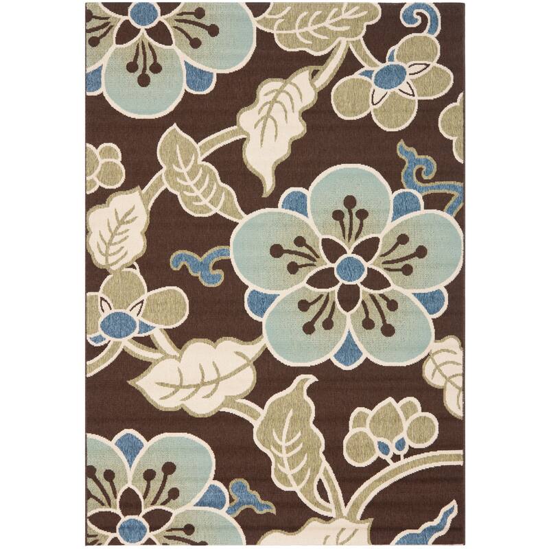 SAFAVIEH Veranda Mefkure Indoor/ Outdoor Waterproof Patio Backyard Rug