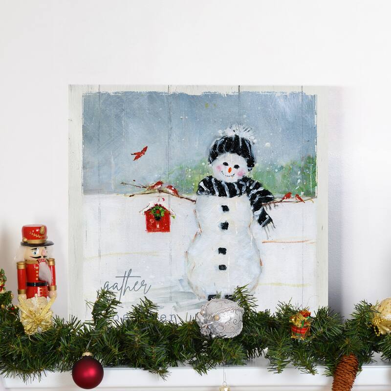Winter Days-Premium Gallery Wrapped Canvas - Ready to Hang