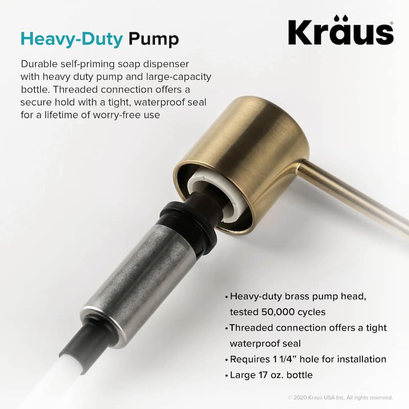 Kraus Kitchen Soap Dispenser