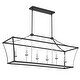 preview thumbnail 4 of 14, 6 - Light Kitchen Island Linear Pendant