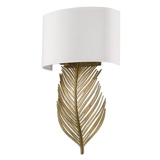 Golden Lighting 6930-WSC IL Cay 2 Light 17" Tall Wall Sconce with