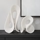 preview thumbnail 2 of 3, Uttermost Silent Wave White Sculptures Set of 2