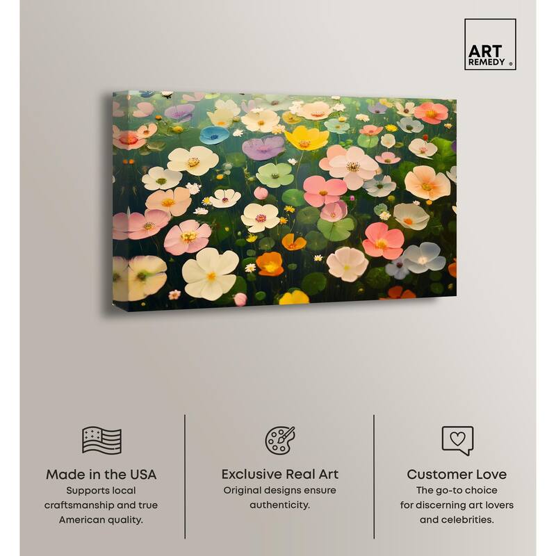 Meadow of Dreams Canvas by Art Remedy, Gallery Wrapped