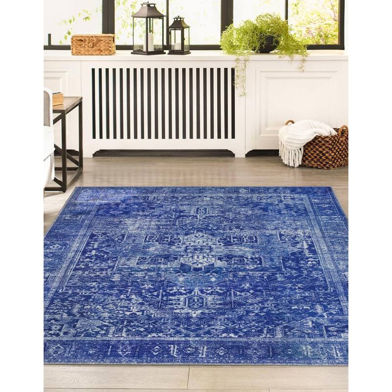Transitional Rine Collection Area Rug
