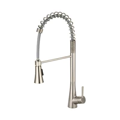 Olympia Faucets i2 1.8 GPM Single Hole Kitchen Faucet with Pull-Down