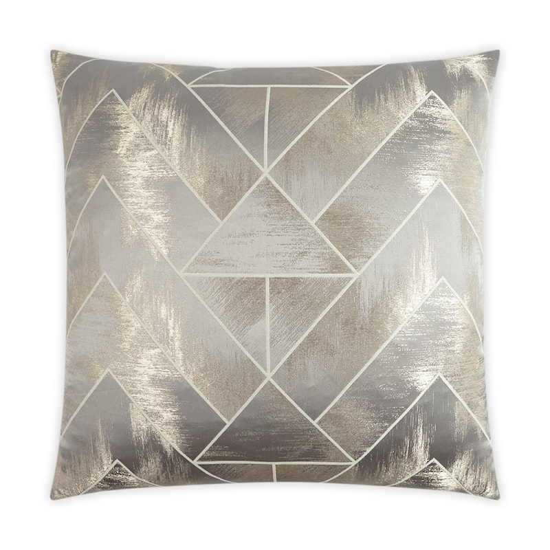 Catania Taupe Decorative Throw Pillow