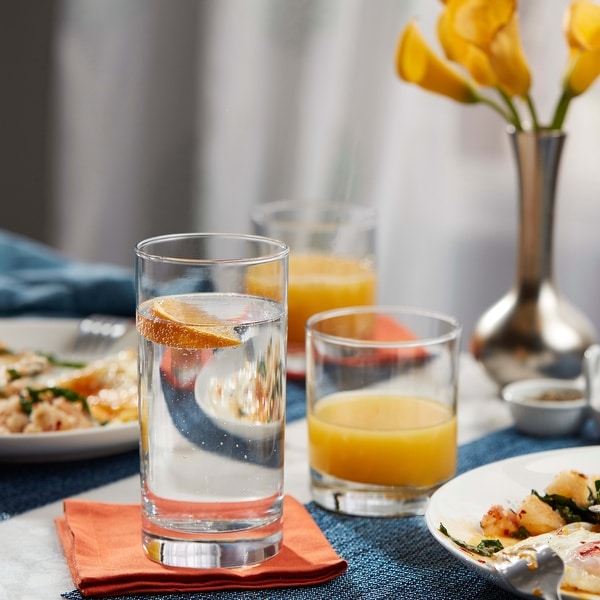 Libbey Province 16-Piece Tumbler and Rocks Glass Set. Opens flyout.
