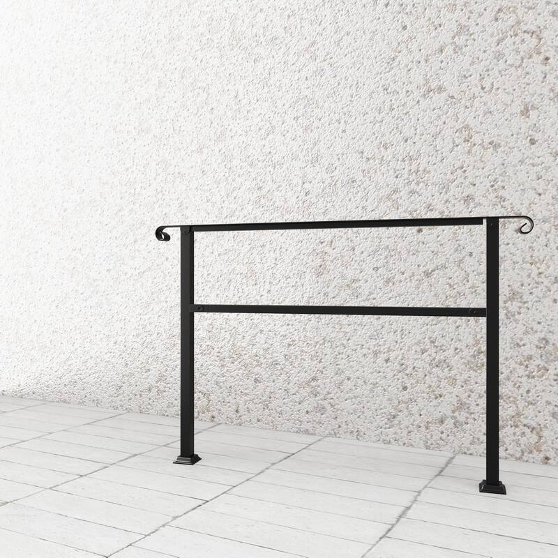 Iron Stair Rail Steps Suitable for Garden Porch and Home Applications