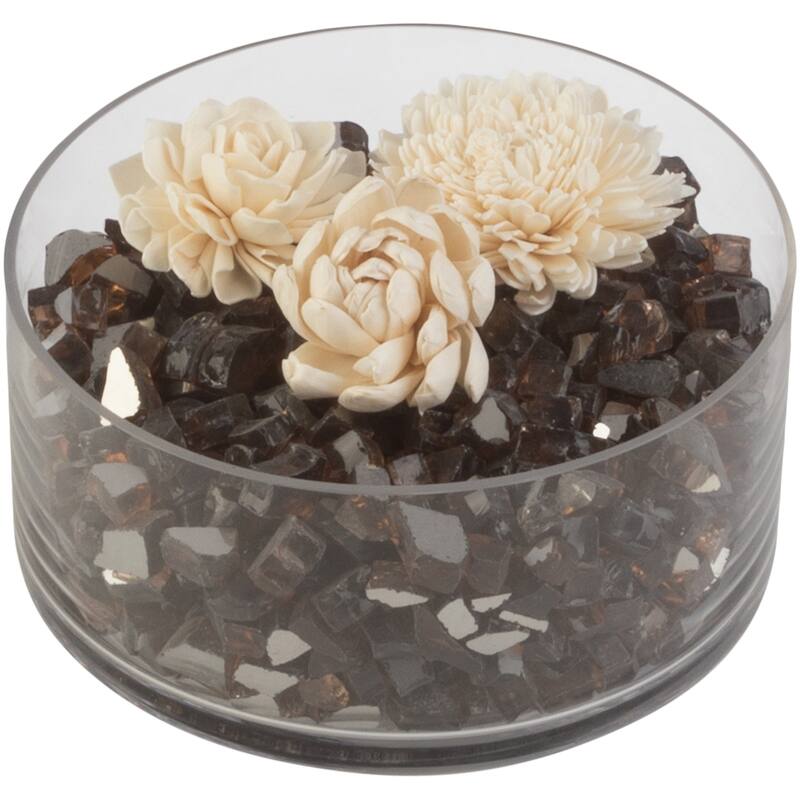 Pure Garden 10lbs Fire Pit Glass - Glass Rocks