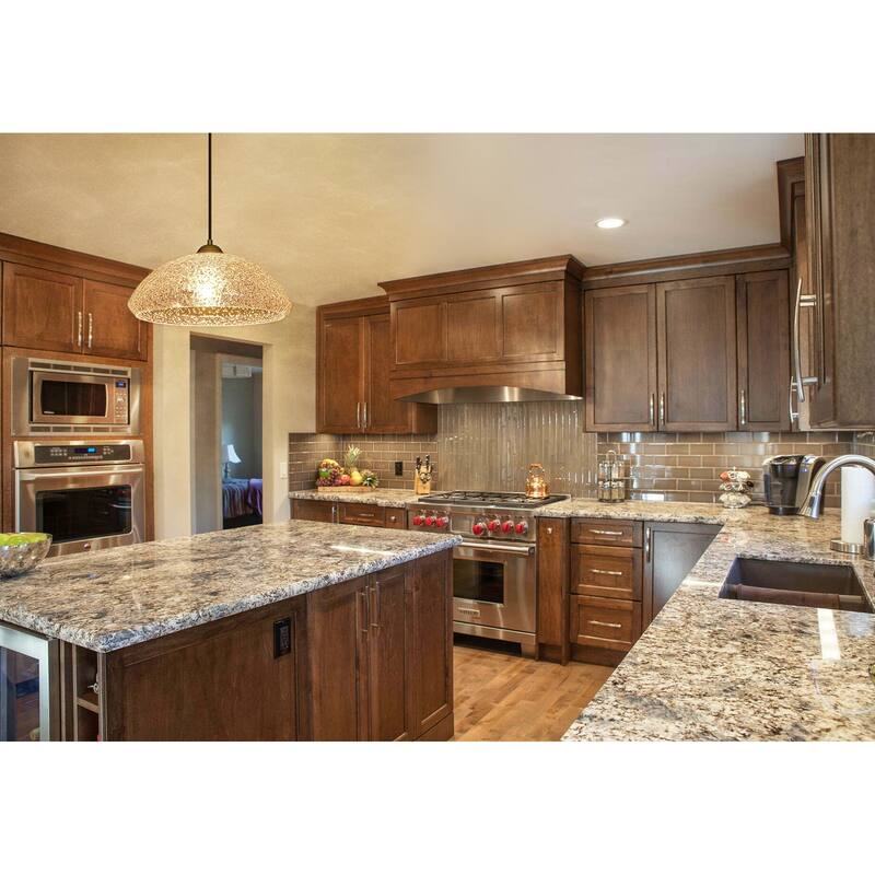 Modern Dome 1-Light Glass Pendant Light Single Chandelier - W14.6"