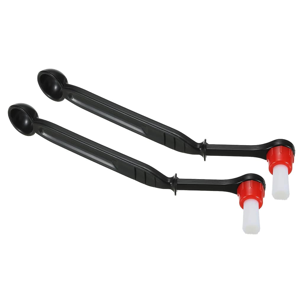 Coffee Machine Brush, 2Pcs Coffee Cleaning Tool for Espresso Machine, Red