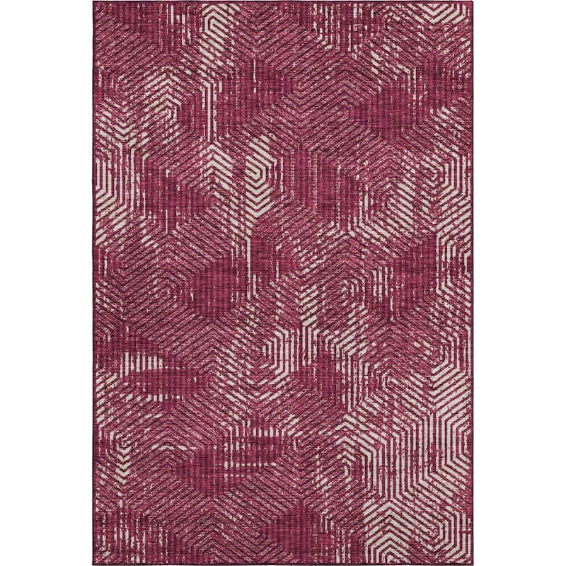 Premium Washable Super Soft Modern Maze Mayfield Rug